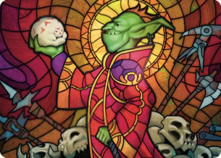 Squee, Dubious Monarch Art Card [Dominaria United Art Series] | Galaxy Games LLC