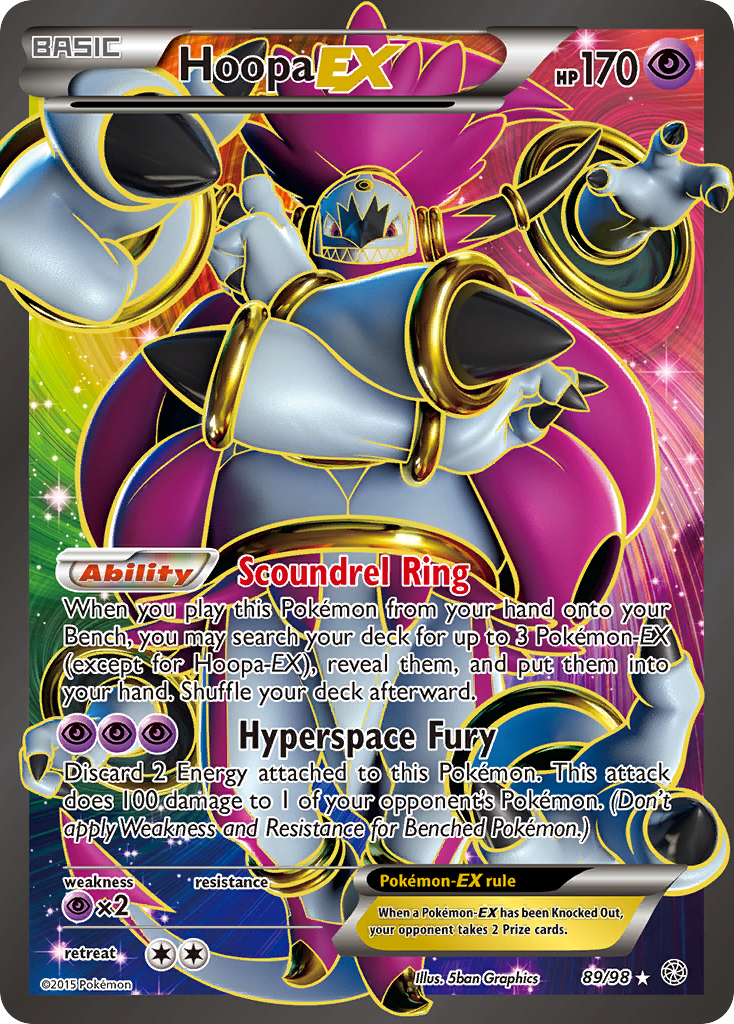 Hoopa EX (89/98) [XY: Ancient Origins] | Galaxy Games LLC