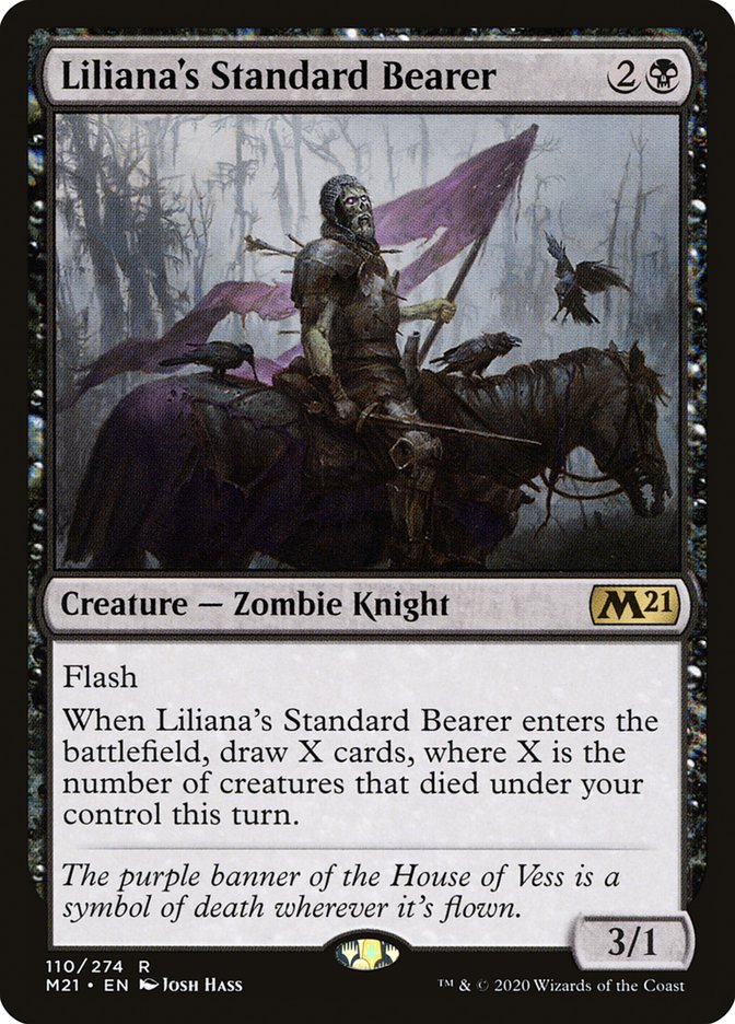 Liliana's Standard Bearer [Core Set 2021] | Galaxy Games LLC