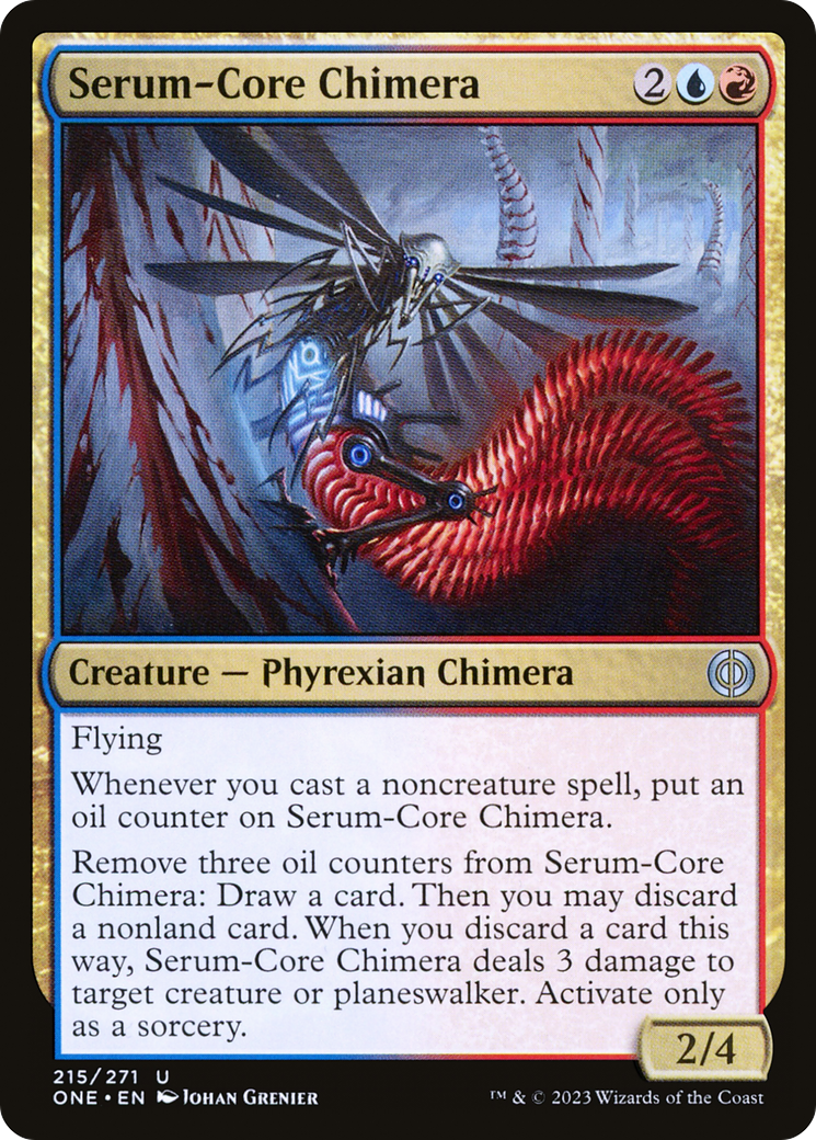 Serum-Core Chimera [Phyrexia: All Will Be One] | Galaxy Games LLC