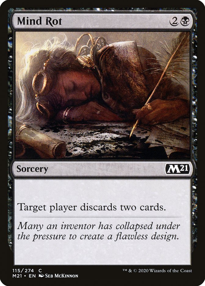 Mind Rot [Core Set 2021] | Galaxy Games LLC