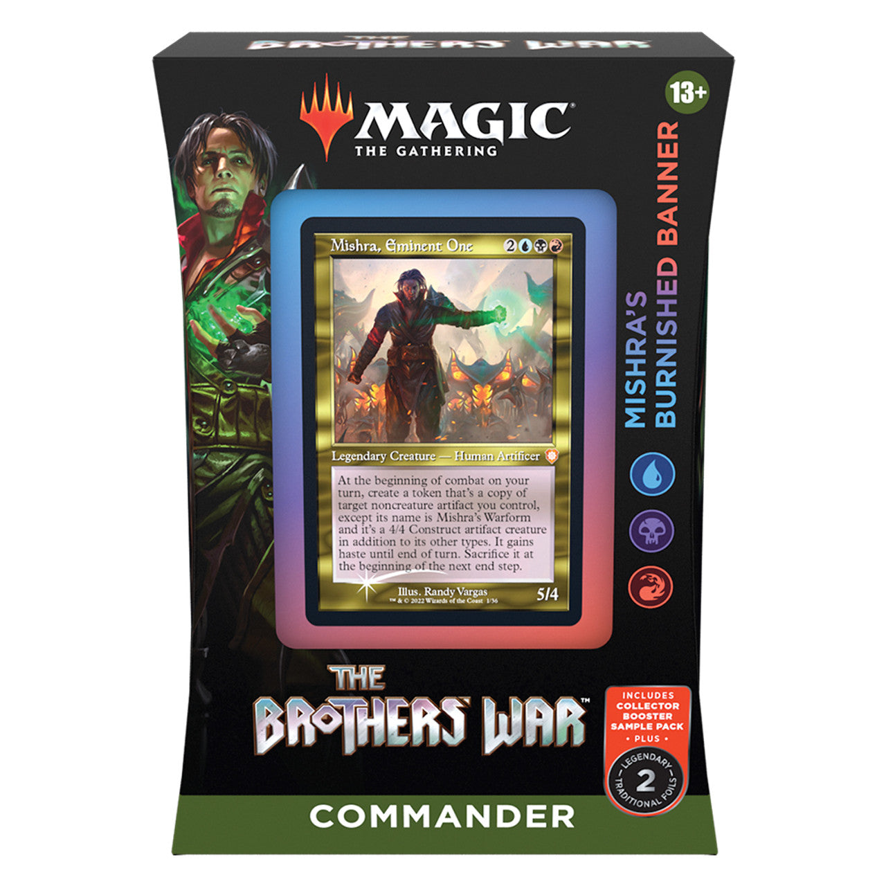 The Brothers' War Commander Deck - Mishra's Burnished Banner | Galaxy Games LLC