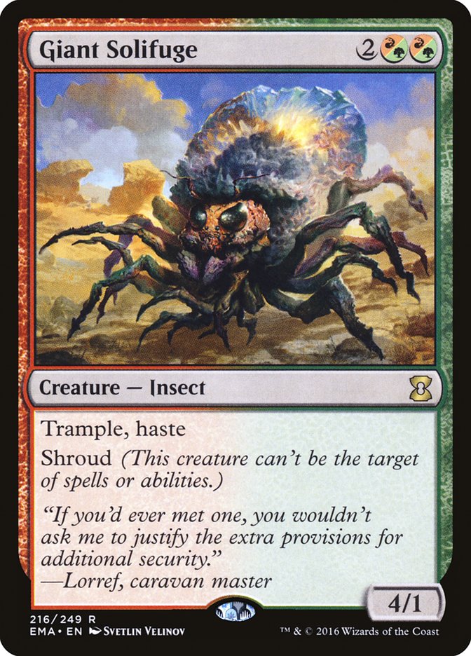 Giant Solifuge [Eternal Masters] | Galaxy Games LLC