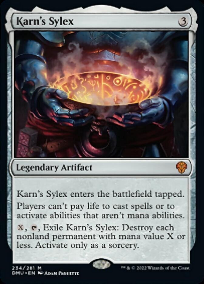 Karn's Sylex [Dominaria United] | Galaxy Games LLC