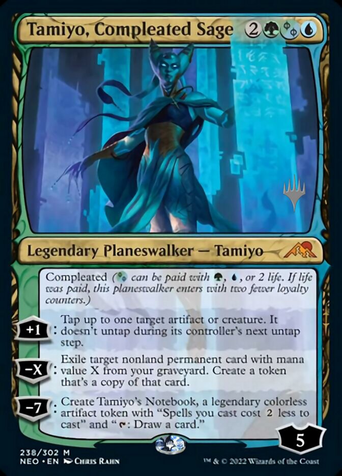 Tamiyo, Compleated Sage (Promo Pack) [Kamigawa: Neon Dynasty Promos] | Galaxy Games LLC