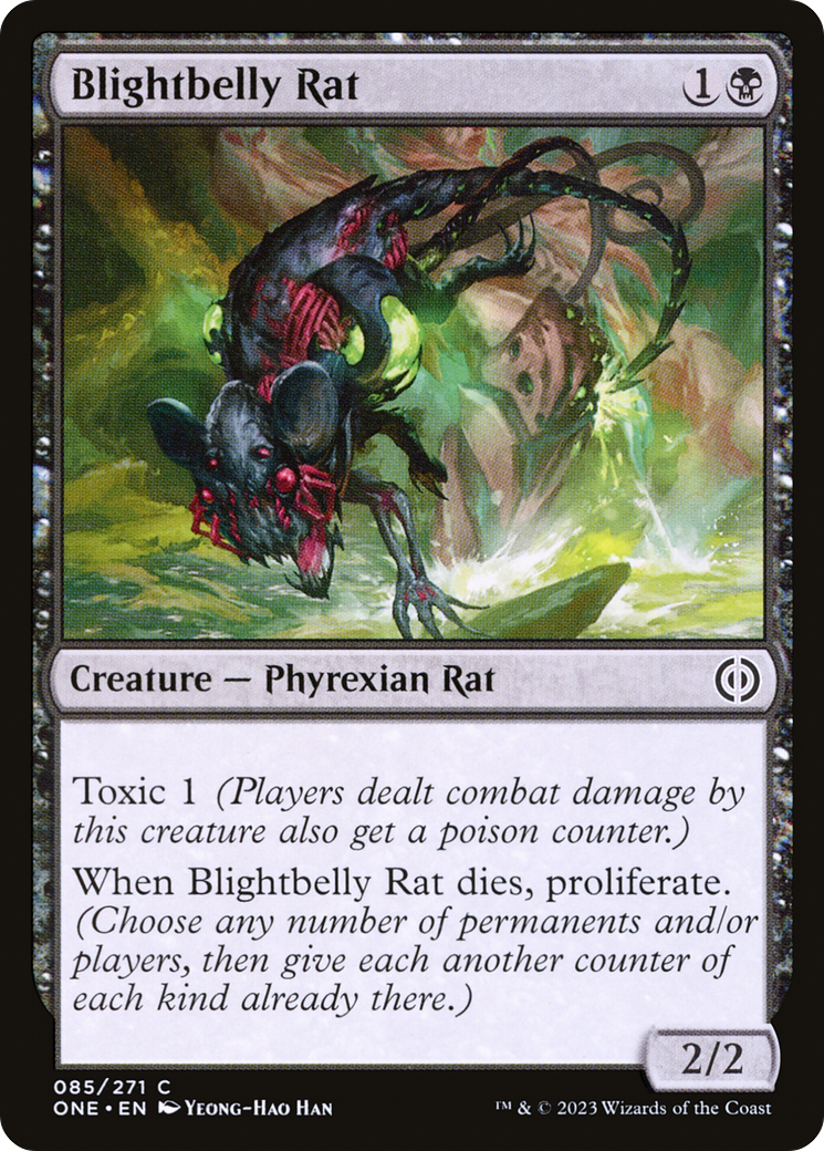 Blightbelly Rat [Phyrexia: All Will Be One] | Galaxy Games LLC