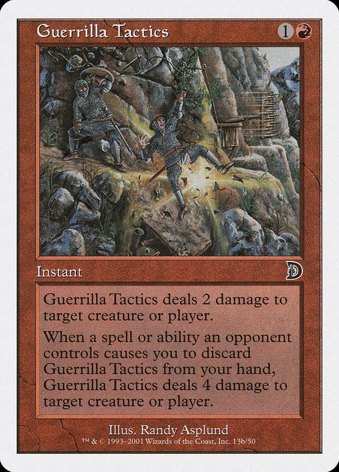 Guerrilla Tactics (Falling) [Deckmasters] | Galaxy Games LLC