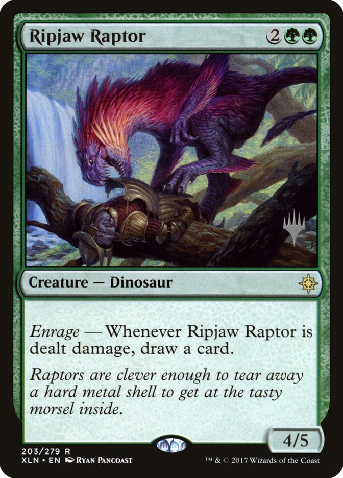 Ripjaw Raptor (Promo Pack) [Ixalan Promos] | Galaxy Games LLC