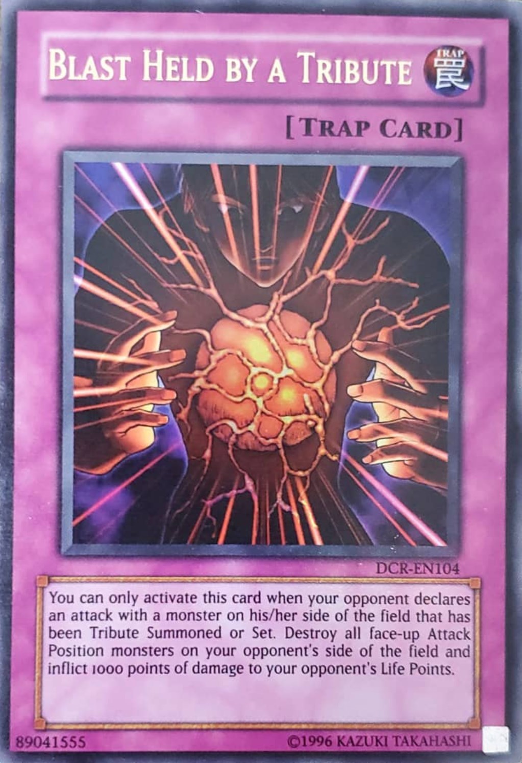 Blast Held by a Tribute [DCR-EN104] Ultra Rare | Galaxy Games LLC