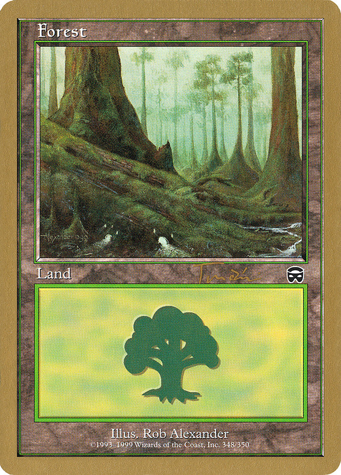 Forest (jt348) (Jan Tomcani) [World Championship Decks 2001] | Galaxy Games LLC