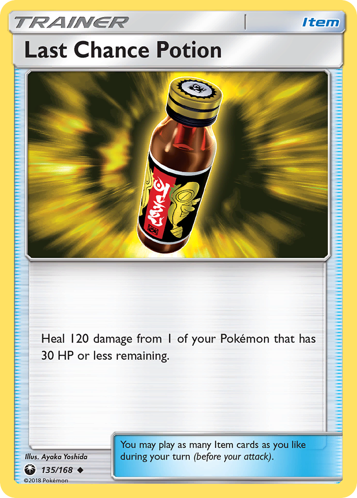 Last Chance Potion (135/168) [Sun & Moon: Celestial Storm] | Galaxy Games LLC