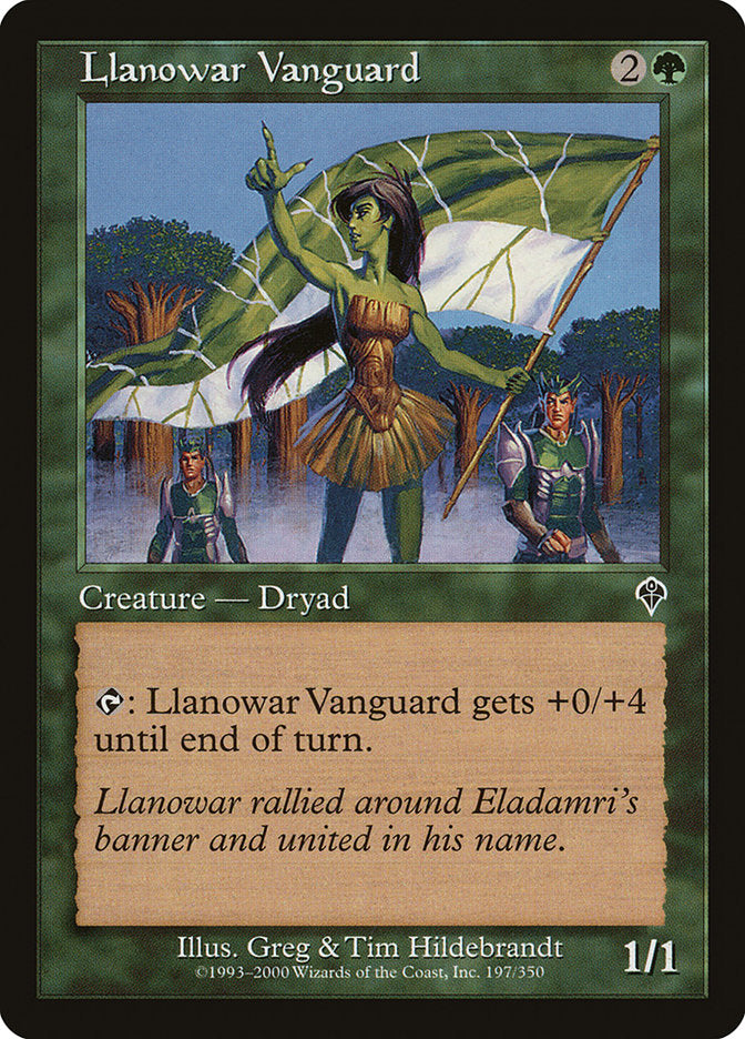 Llanowar Vanguard [Invasion] | Galaxy Games LLC