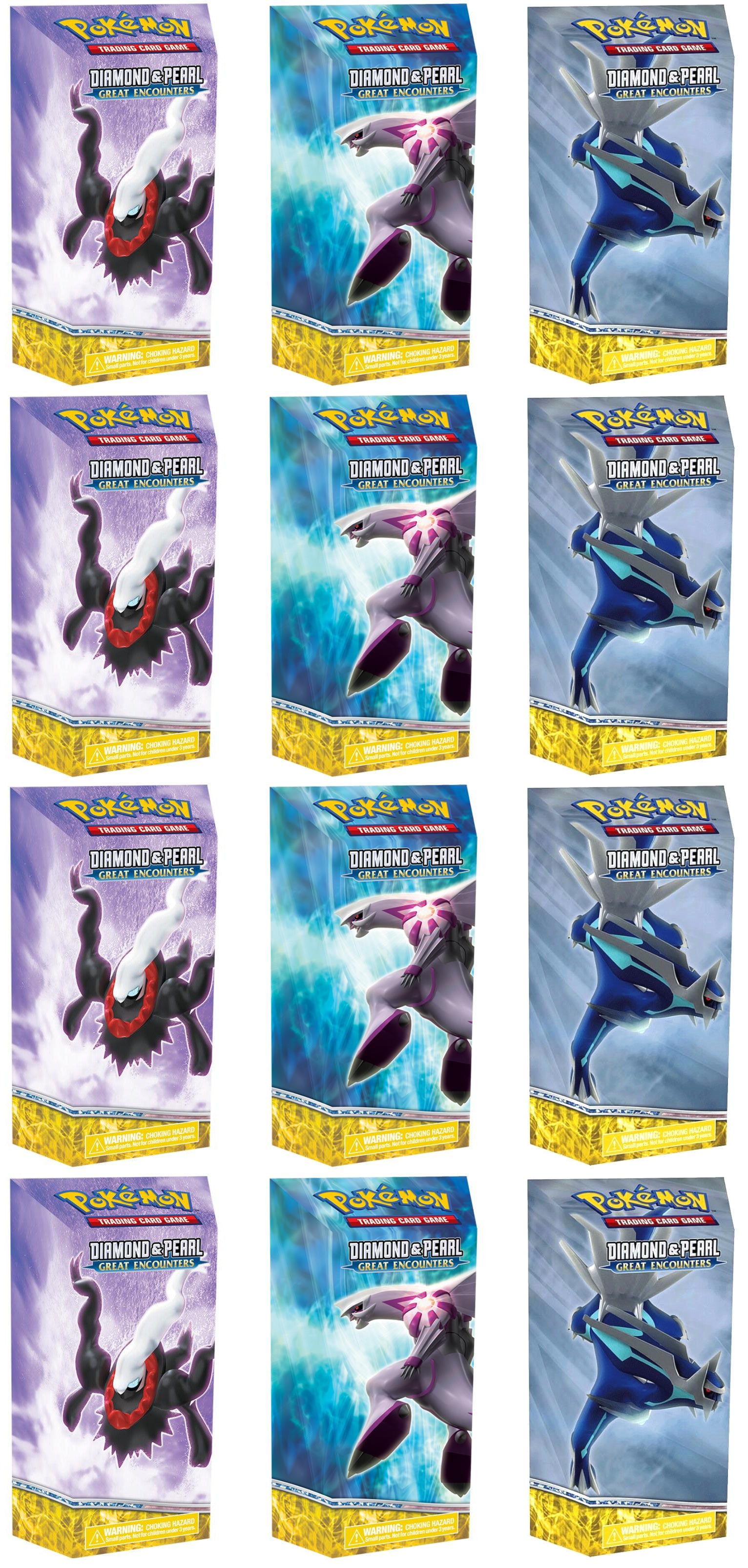 Diamond & Pearl: Great Encounters - Theme Deck Display | Galaxy Games LLC