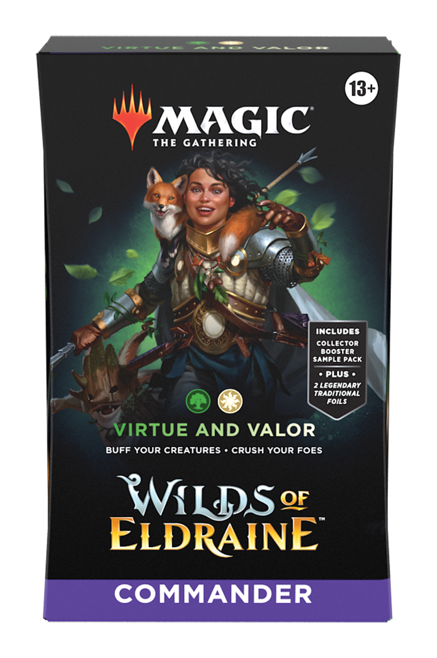 Wilds of Eldraine - Commander Deck (Virtue and Valor) | Galaxy Games LLC