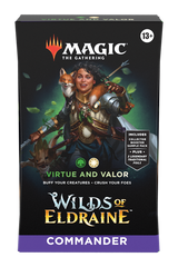 Wilds of Eldraine - Commander Deck (Virtue and Valor) | Galaxy Games LLC