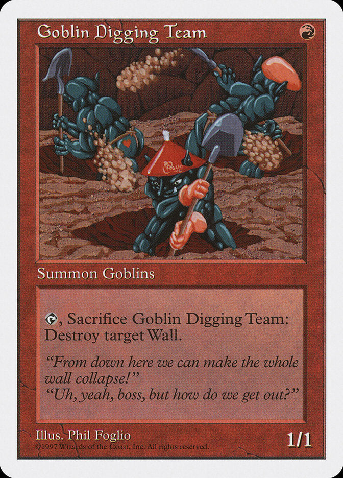 Goblin Digging Team [Fifth Edition] | Galaxy Games LLC