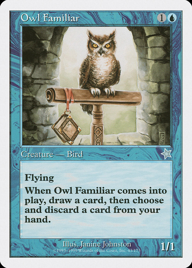 Owl Familiar [Starter 1999] | Galaxy Games LLC