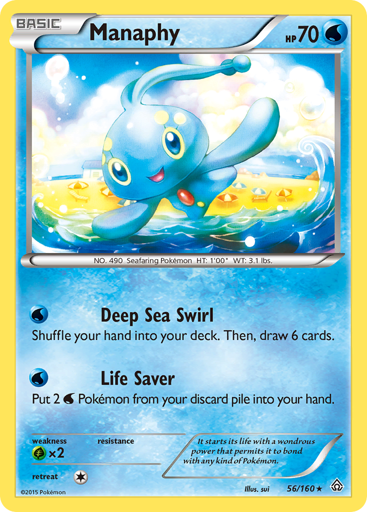 Manaphy (56/160) [XY: Primal Clash] | Galaxy Games LLC