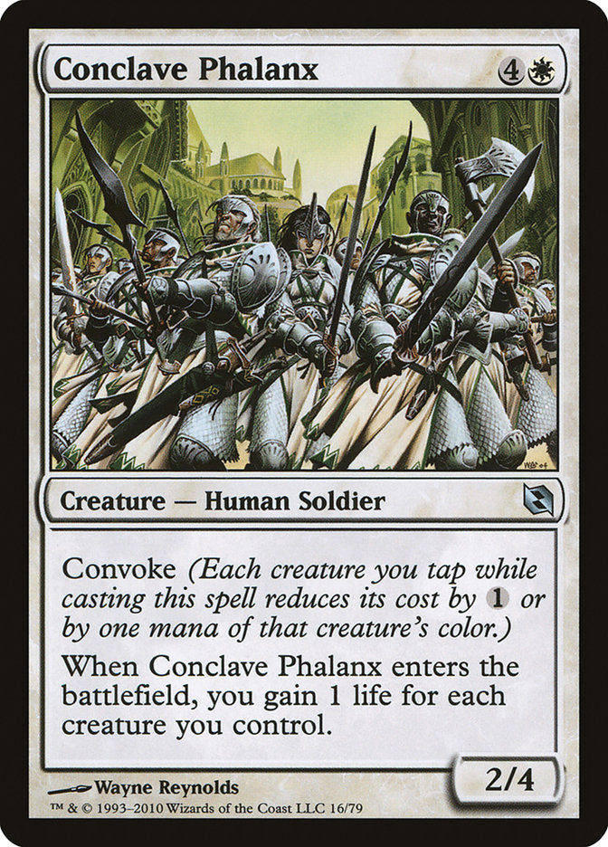 Conclave Phalanx [Duel Decks: Elspeth vs. Tezzeret] | Galaxy Games LLC