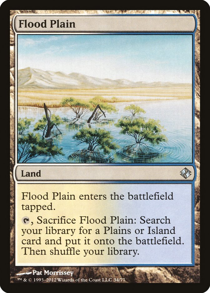 Flood Plain [Duel Decks: Venser vs. Koth] | Galaxy Games LLC