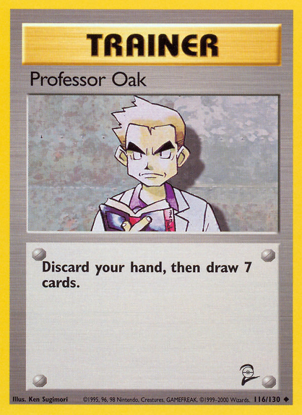 Professor Oak (116/130) [Base Set 2] | Galaxy Games LLC