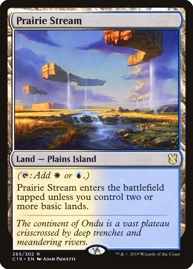Prairie Stream [Commander 2019] | Galaxy Games LLC