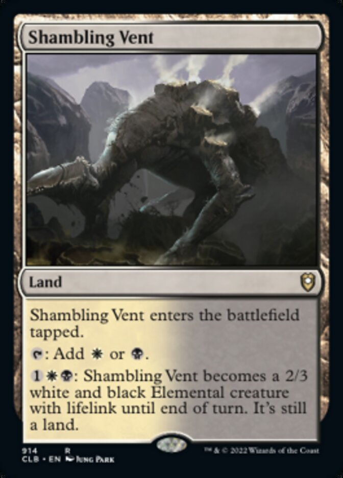Shambling Vent [Commander Legends: Battle for Baldur's Gate] | Galaxy Games LLC