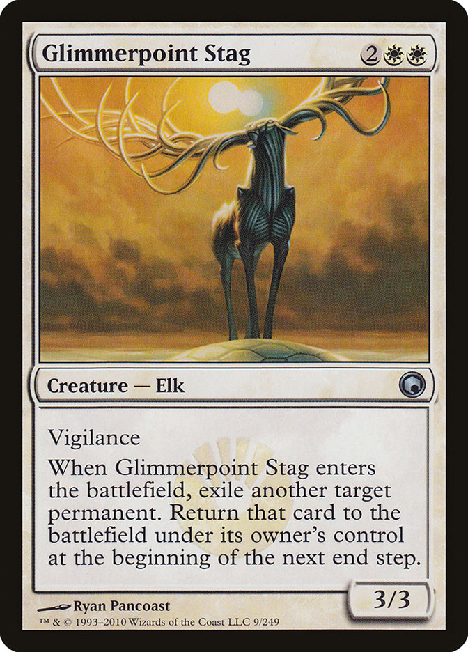 Glimmerpoint Stag [Scars of Mirrodin] | Galaxy Games LLC