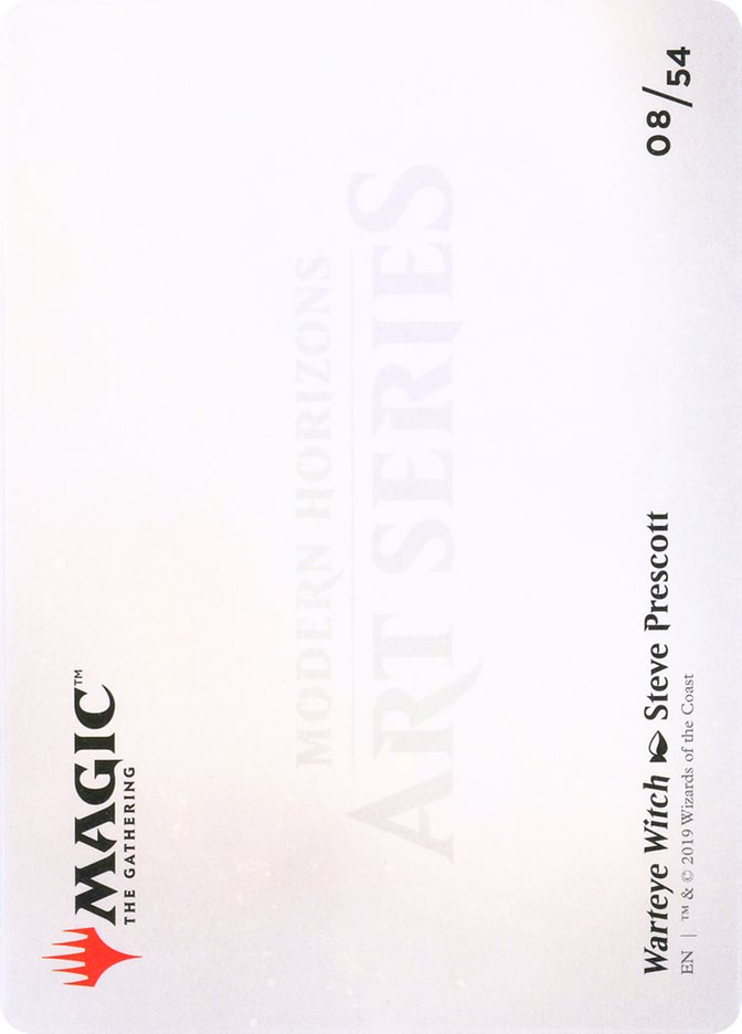Warteye Witch // Warteye Witch [Modern Horizons Art Series] | Galaxy Games LLC