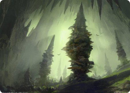 Forest (280) Art Card [Dungeons & Dragons: Adventures in the Forgotten Realms Art Series] | Galaxy Games LLC