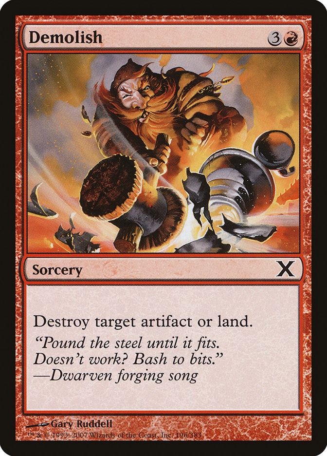 Demolish [Tenth Edition] | Galaxy Games LLC