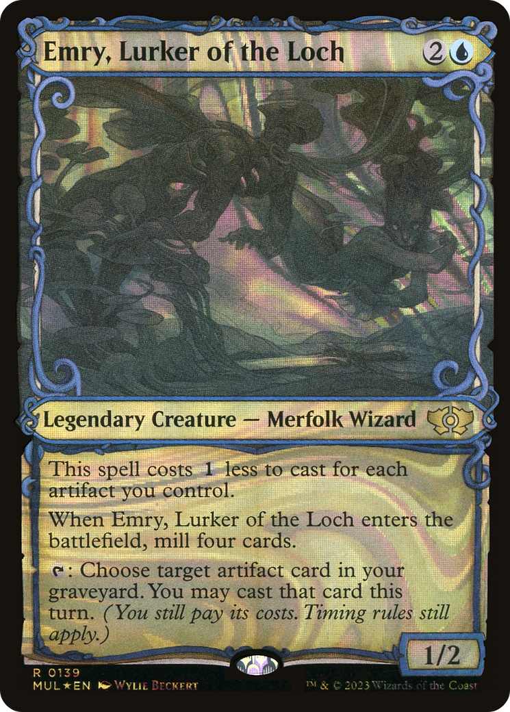 Emry, Lurker of the Loch (Halo Foil) [Multiverse Legends] | Galaxy Games LLC