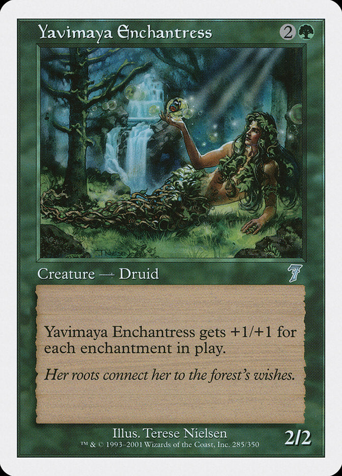 Yavimaya Enchantress [Seventh Edition] | Galaxy Games LLC