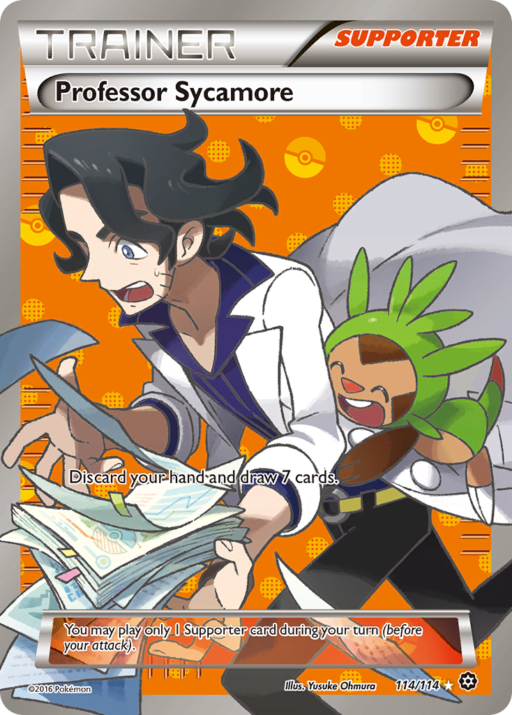 Professor Sycamore (114/114) [XY: Steam Siege] | Galaxy Games LLC