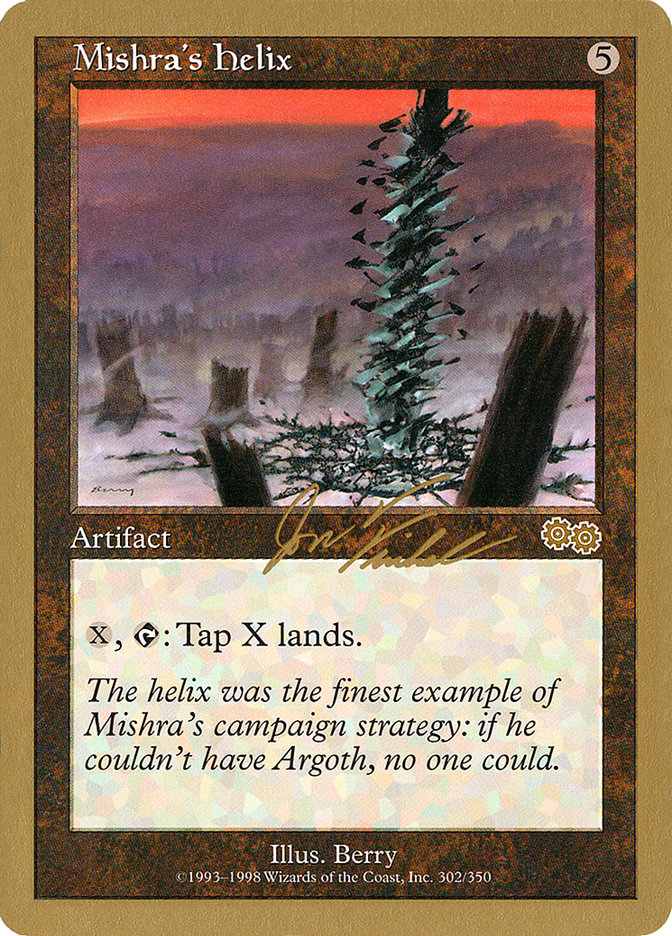 Mishra's Helix (Jon Finkel) [World Championship Decks 2000] | Galaxy Games LLC