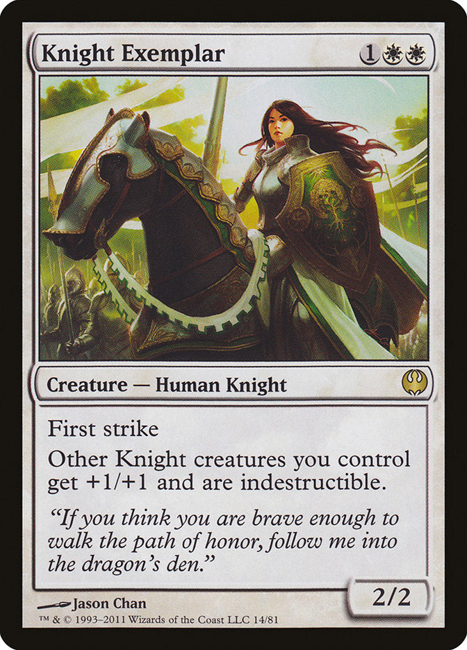 Knight Exemplar [Duel Decks: Knights vs. Dragons] | Galaxy Games LLC