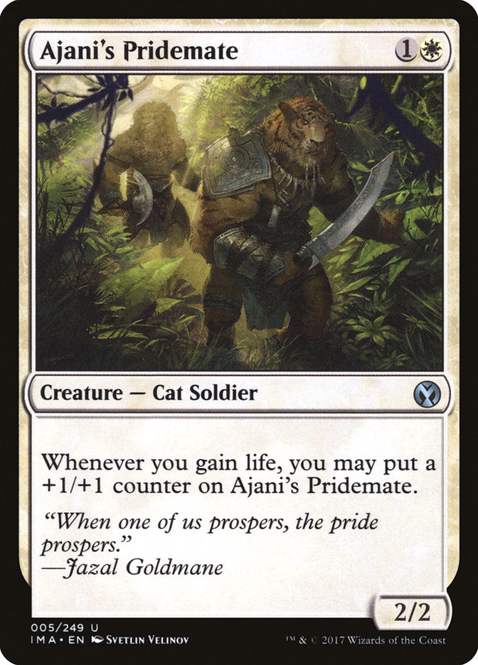 Ajani's Pridemate [Iconic Masters] | Galaxy Games LLC