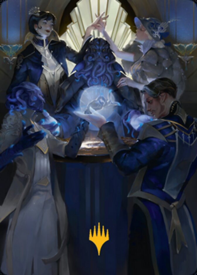 Obscura Ascendancy Art Card (Gold-Stamped Signature) [Streets of New Capenna Art Series] | Galaxy Games LLC