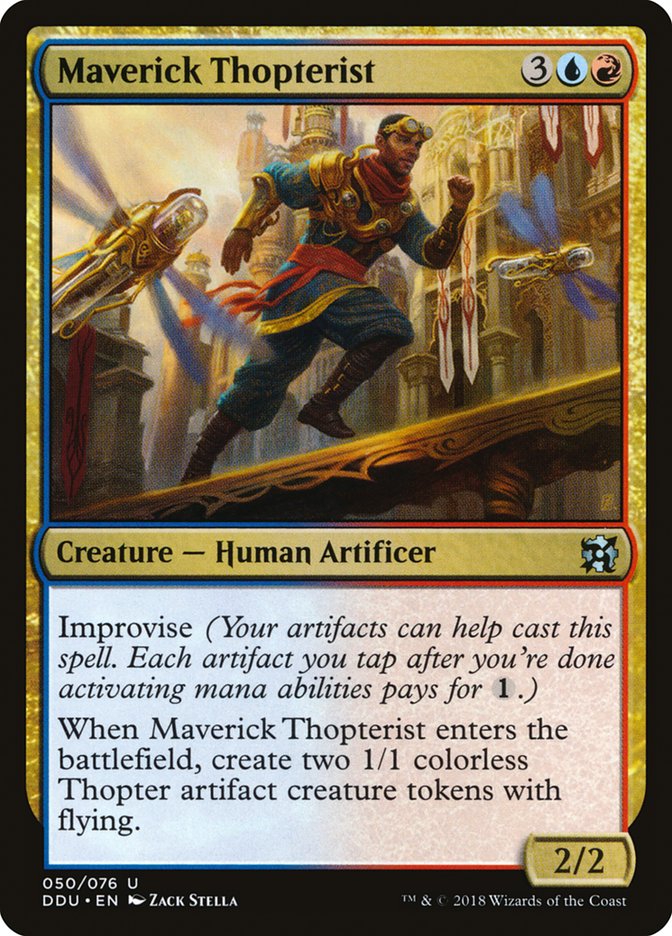 Maverick Thopterist [Duel Decks: Elves vs. Inventors] | Galaxy Games LLC