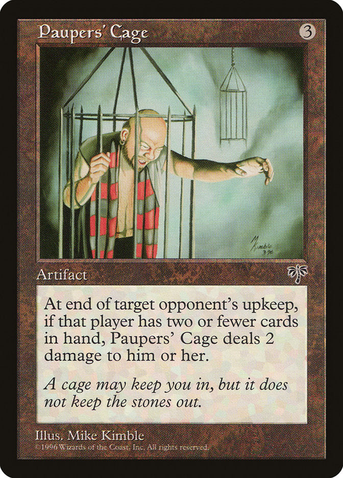 Paupers' Cage [Mirage] | Galaxy Games LLC