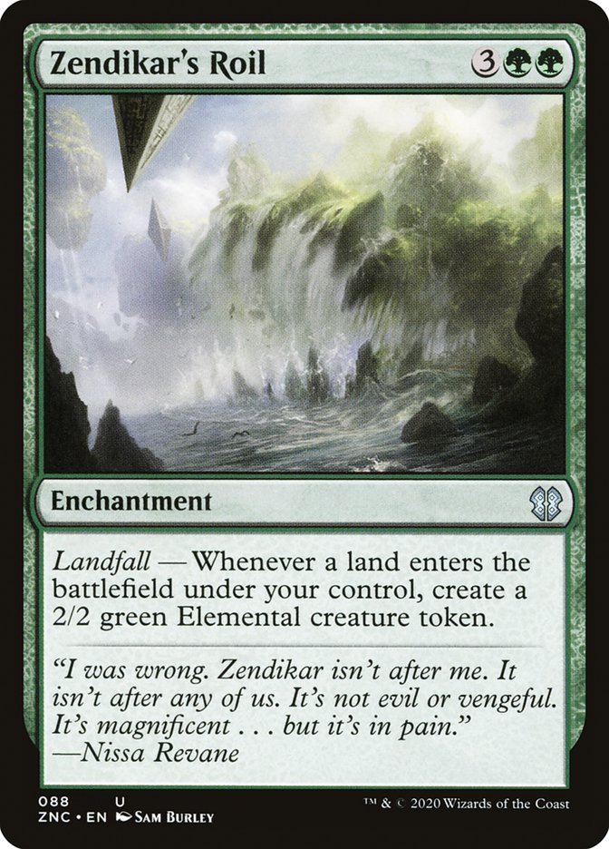 Zendikar's Roil [Zendikar Rising Commander] | Galaxy Games LLC