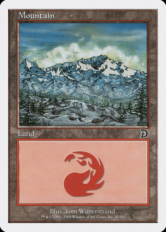 Mountain (45) [Deckmasters] | Galaxy Games LLC