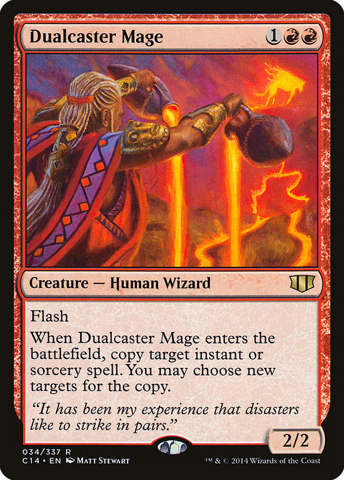 Dualcaster Mage [Commander 2014] | Galaxy Games LLC