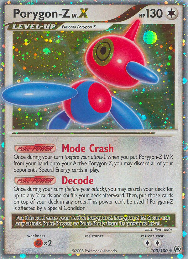 Porygon-Z LV.X (100/100) [Diamond & Pearl: Majestic Dawn] | Galaxy Games LLC