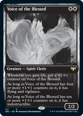 Voice of the Blessed [Innistrad: Double Feature] | Galaxy Games LLC