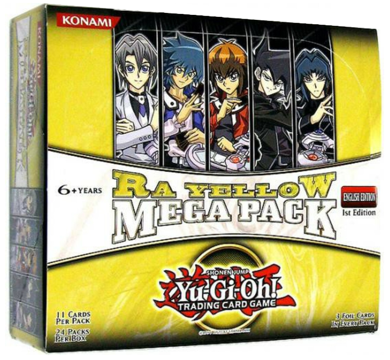 Ra Yellow Mega Pack - Booster Box (1st Edition) | Galaxy Games LLC