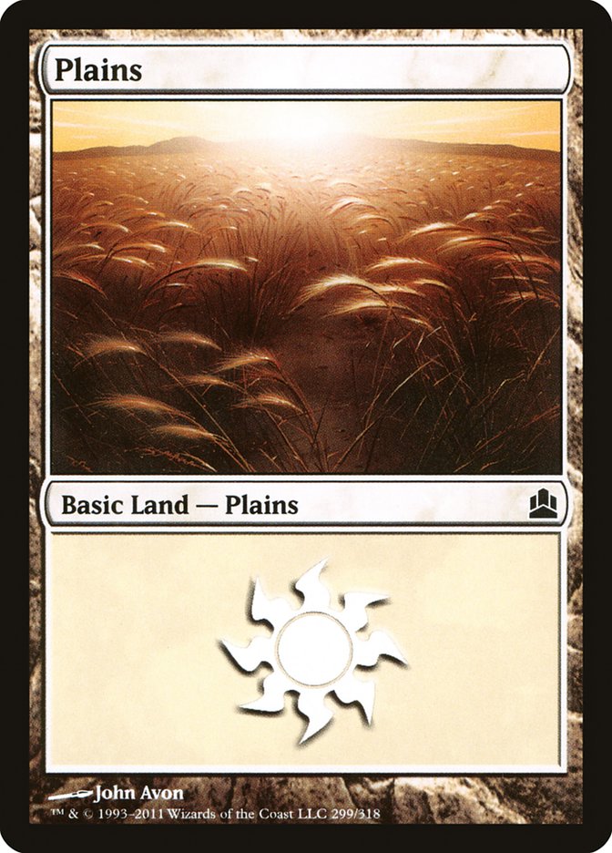 Plains (299) [Commander 2011] | Galaxy Games LLC