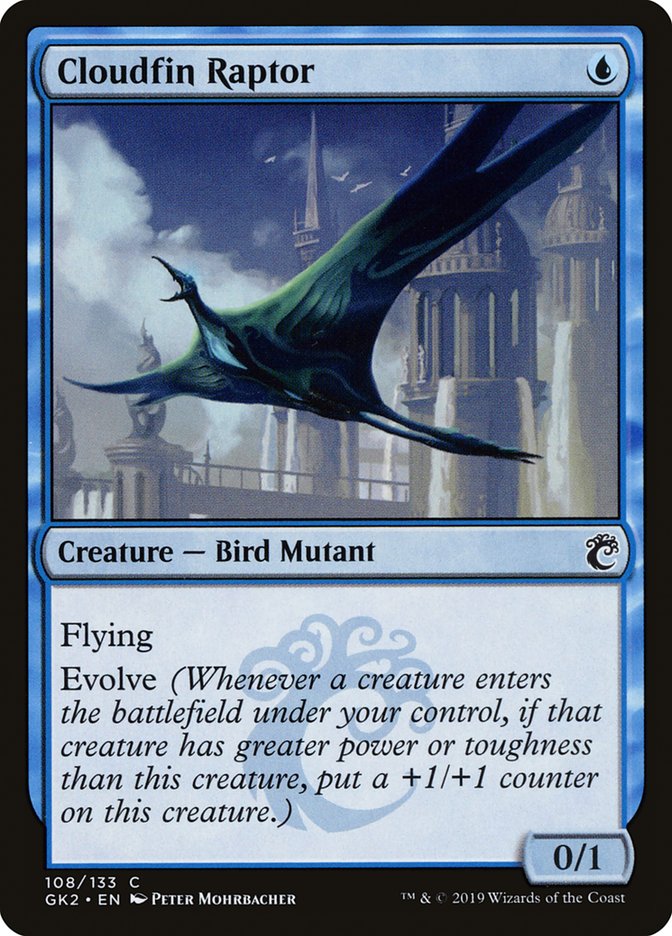 Cloudfin Raptor [Ravnica Allegiance Guild Kit] | Galaxy Games LLC