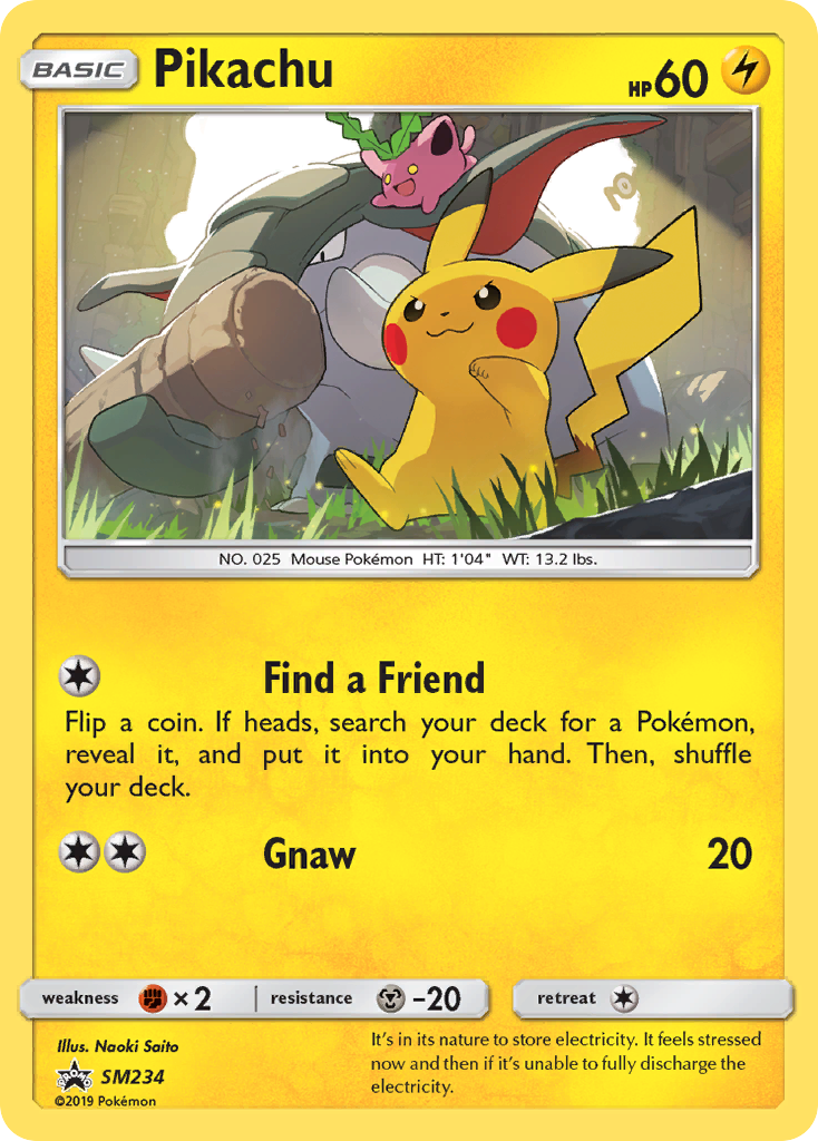 Pikachu (SM234) [Sun & Moon: Black Star Promos] | Galaxy Games LLC