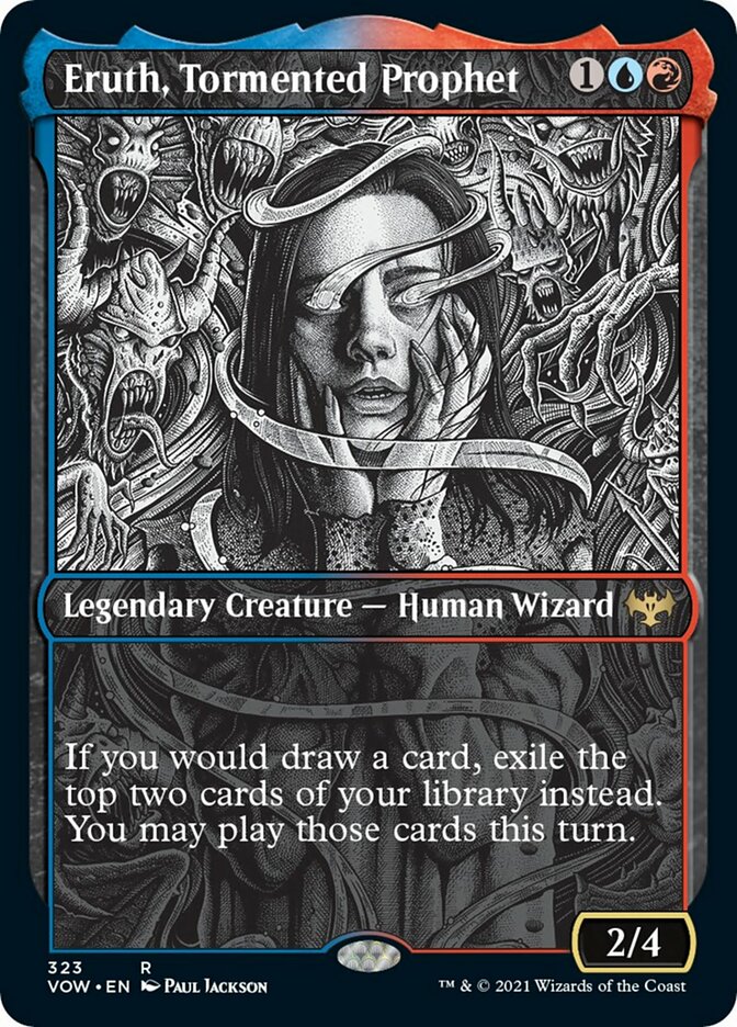 Eruth, Tormented Prophet (Showcase Eternal Night) [Innistrad: Crimson Vow] | Galaxy Games LLC